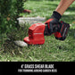 Buy now CRAFTSMAN V20 4 In. Cordless Handheld Grass Trimmer and 8 In. Mini Hedge Trimmer, Battery and Charger Included, Rechargeable 2 in 1 Grass Shear and Bush Trimmer (CMCSS800C1) at indiglob india