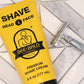 Bee Bald SHAVE Premium Shaving Cream Goes On Light & Slick That's Incredibly Smooth & Quick For Both Face And Head, 6 Fl Oz
