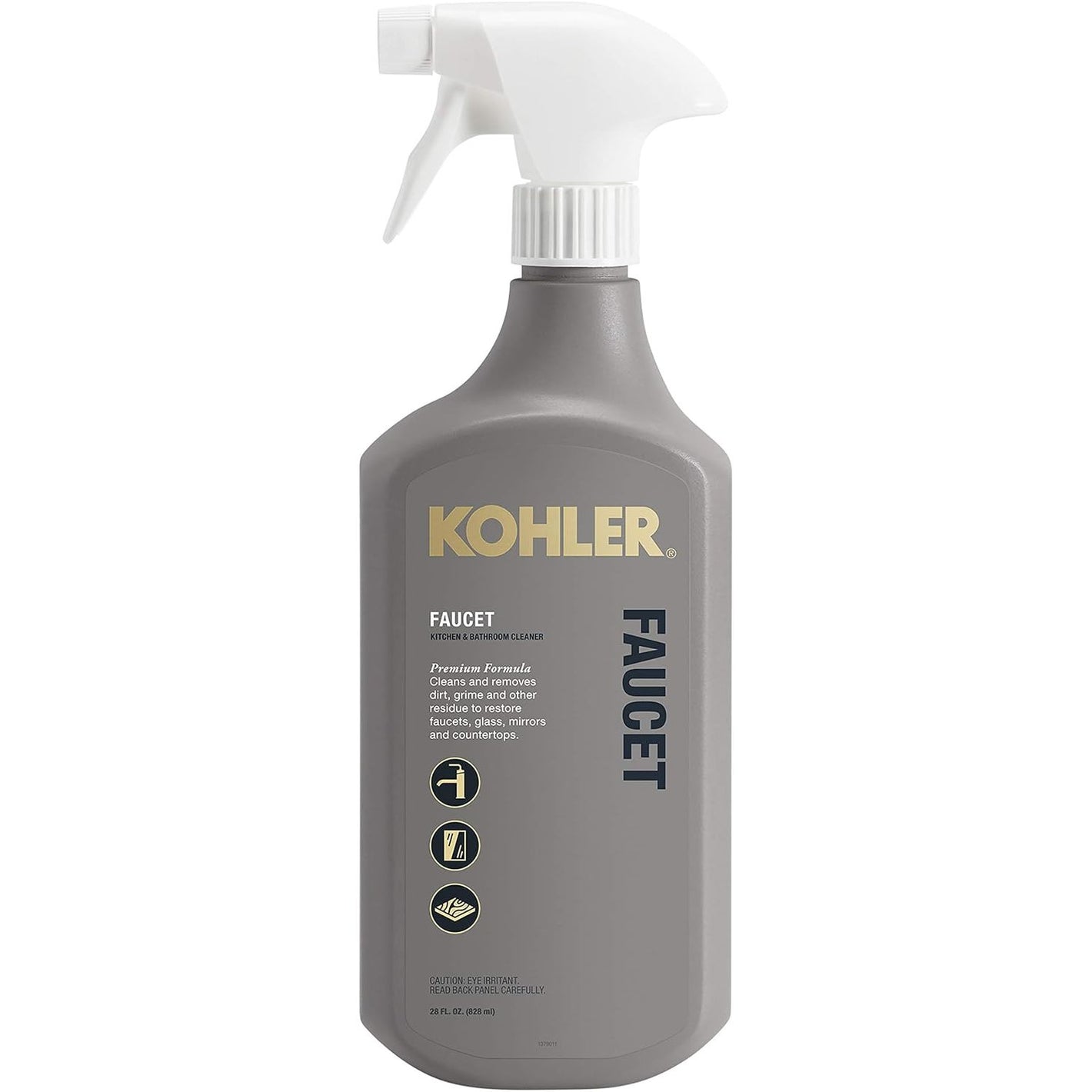 Kohler K-EC23723-NA Faucet Cleaner, Kitchen and Bathroom Cleaner, 28 FL Oz