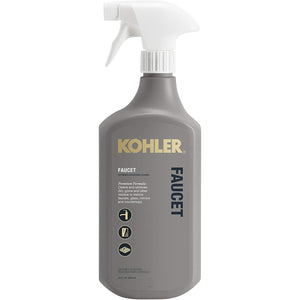 Kohler K-EC23723-NA Faucet Cleaner, Kitchen and Bathroom Cleaner, 28 FL Oz