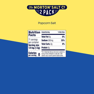 Buy now Morton Popcorn Salt, (3.75 oz), 2-Pack, Perfect for Popcorn & Seasoning at indiglob india