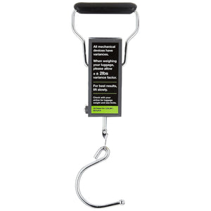 Travelon Stop and Lock Luggage Scale with Tape Measure