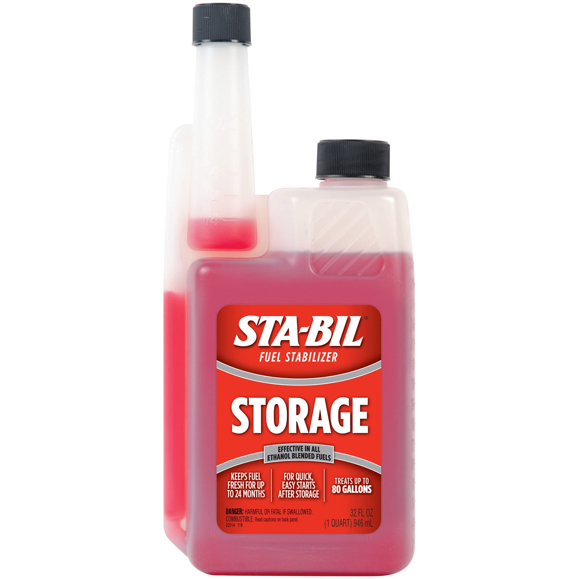 Buy now STA-BIL Storage Fuel Stabilizer | Keeps Fuel Fresh for 24 Months, Prevents Corrosion, Gasoline Treatment Additive that Protects System, Gas Stabilizer for Storage, 4 oz. at indiglob india