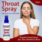 NutriBiotic – Throat Spray with GSE, 4 Fl. Oz | Gentle and Soothing Sore Throat Support with Grapefruit Seed Extract, Zinc & Menthol | Alcohol Free & Non-Medicated