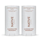 Buy now Native Deodorant Contains Naturally Derived Ingredients, 72 Hour Odor Control | Deodorant for Women and Men, Aluminum Free with Baking Soda, Coconut Oil and Shea Butter | Coconut & Vanilla Coconut & Vanilla - 2 Pack at indiglob india