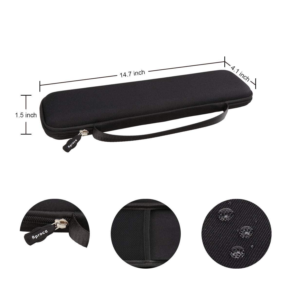 Buy now Aproca Hard Travel Protective Case compatible with KORG nanoKONTROL2 / NANOKEY2WH / nanoPAD2 Slim-Line USB Control Surface/MIDI Pads at indiglob india