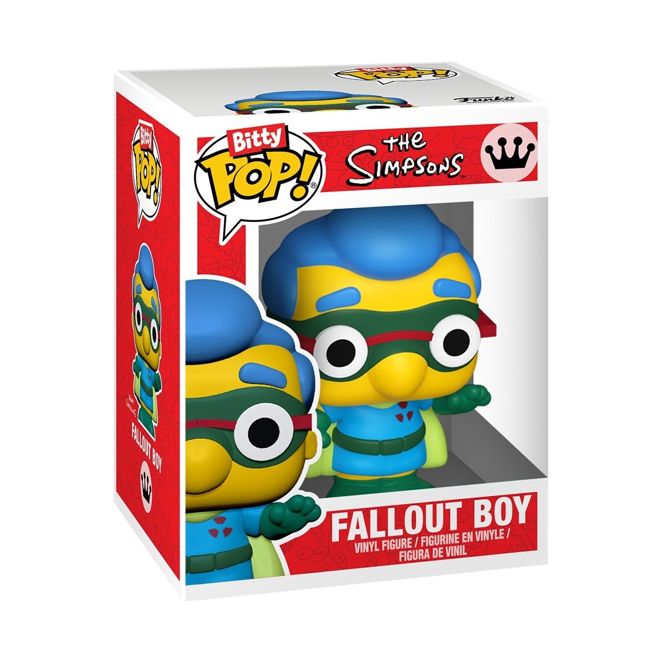 Buy now Funko Pop! Bitty: Simpsons - Itchy, Marge Simpson, Moe Szyslak, and A Surprise Mystery Mini Figure - 0.9 Inch (2.2 Cm) - The Simpsons Collectable - Stackable Display Shelf Included at indiglob india
