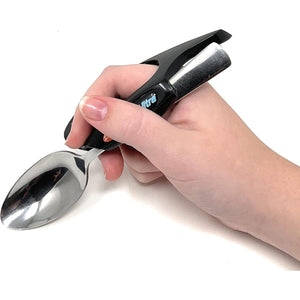 Universal Grip Support for Writing, Art Tools, and Daily Activities (Large, Black)