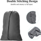 OTraki 2 Pack Laundry Bag Extra Large 28x45 Inch Drawstrings Laundry Hamper Liner Storage Bag XL Dirty Clothes Organizer Heavy Duty Laundry Bag for Home, Travel, Camping (Grey)