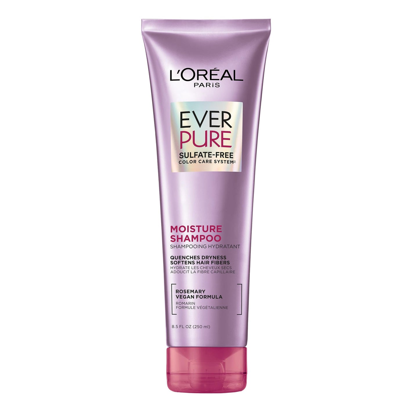 Buy now L’Oréal Paris Moisture Sulfate Free Shampoo, Hair Care for Color-Treated Hair with Rosemary Botanicals, EverPure, 8.5 Fl Oz at indiglob india