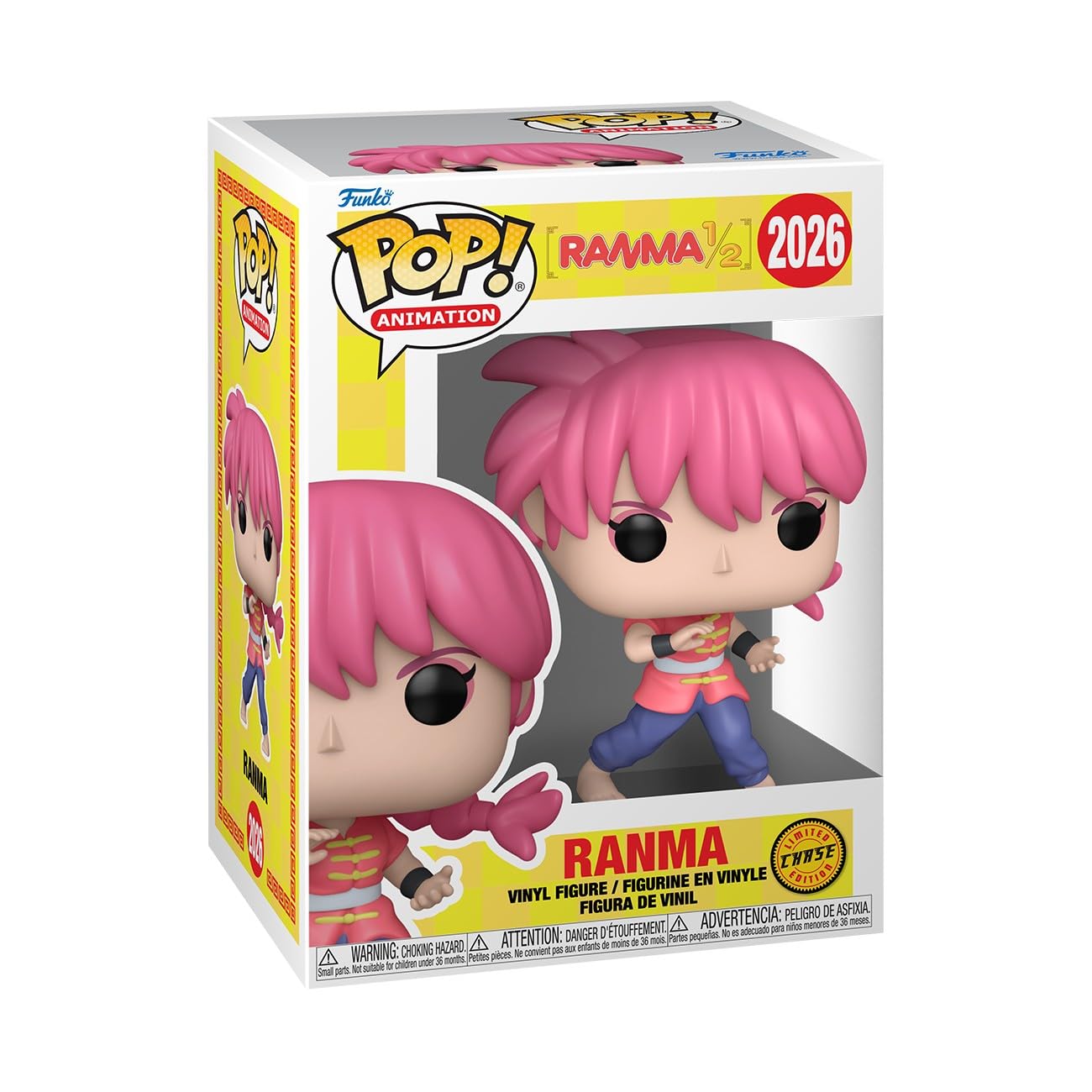 Buy now Funko Pop! Animation: Ranma 1/2 - Ranma - 1/6 Odds for Rare Chase Variant - Collectable Vinyl Figure - Gift Idea - Official Merchandise - Toys for Kids & Adults - Anime Fans at indiglob india