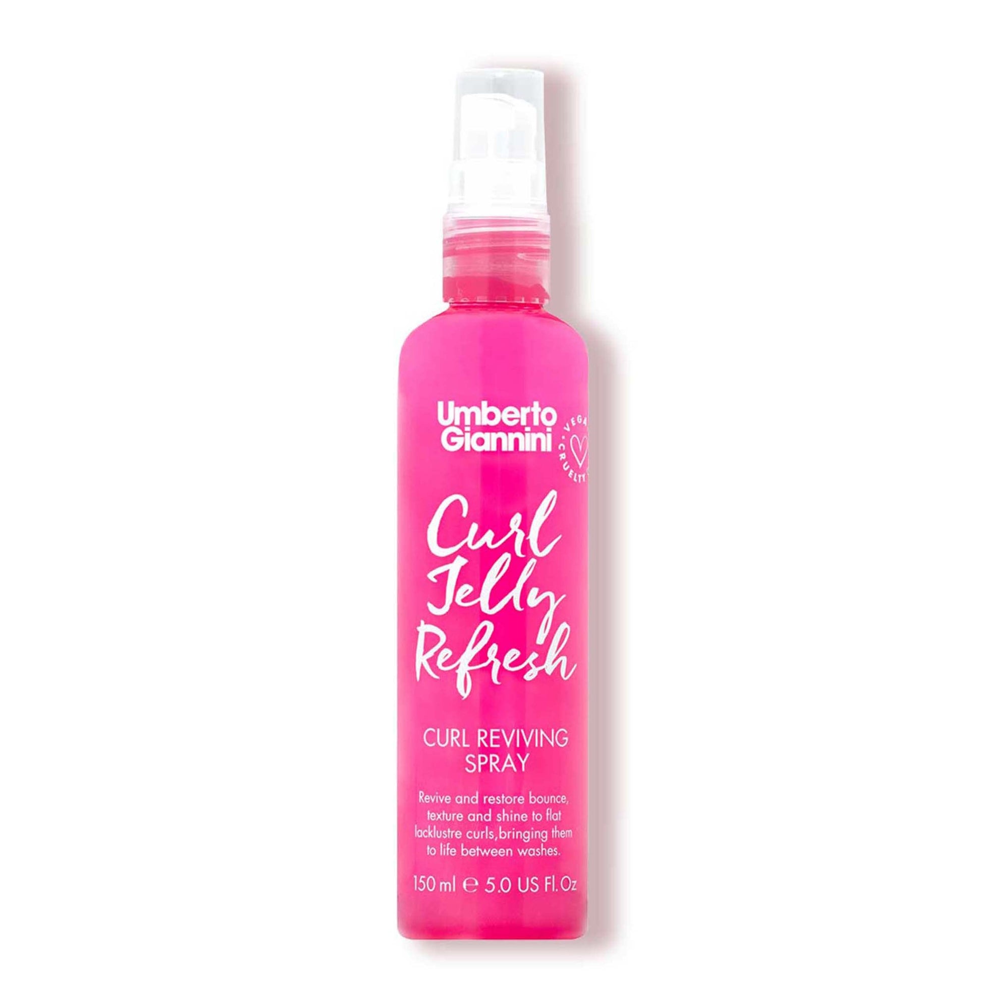 Buy now Umberto Giannini Curl Jelly Scrunching Jelly 6.7 fl Oz - Frizz Solution Defining Hair Gel for 2a-4c Curly, Wavy, Coily Hair - Vegan & Cruelty-Free Refresh Spray at indiglob india