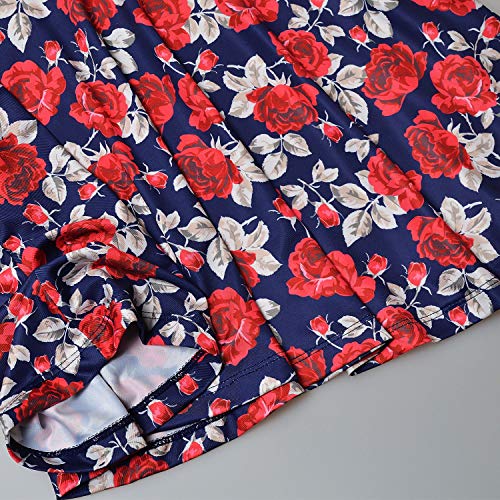 Buy now Girl & Doll Matching Dresses Floral Clothes Sleeveless Summer Swing Dress 3t 4t Navy Flower at indiglob india