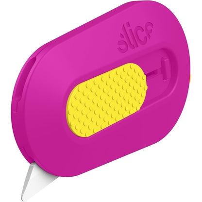 Slice Mini Box Cutter, Manual Retracting, Safe Ceramic Box Cutter Lasting 11x Longer than Metal, Keychain Box Opener, 1 Pack