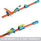 Hot Wheels Toy Car Track Set, Track Builder Unlimited Long Jump Pack, Playset with 13 Component Parts & 1:64 Scale Vehicle