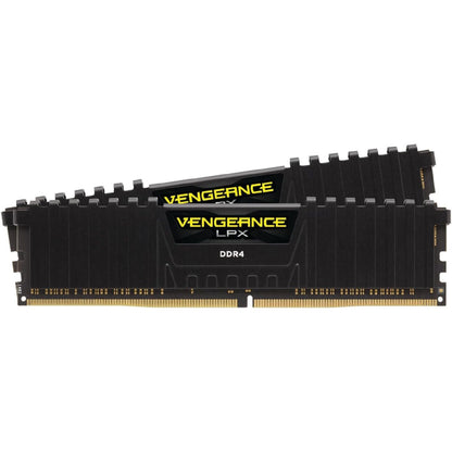 Corsair Vengeance LPX DDR4 RAM 16GB (2x8GB) 3200MHz CL16-18-18-36 1.35V Intel AMD Desktop Computer Memory - Black (CMK16GX4M2B3200C16)