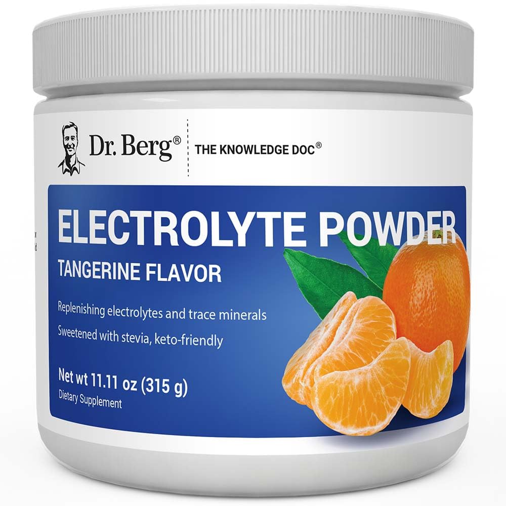 Buy now Dr. Berg Zero Sugar Hydration Keto Electrolyte Powder - Enhanced w/ 1000 mg of Potassium & Real Pink Himalayan Salt (NOT Table Salt) - Raspberry & Lemon Flavor Hydration Drink Supplement - 50 Servings Tangerine - 50 Servings at indiglob india