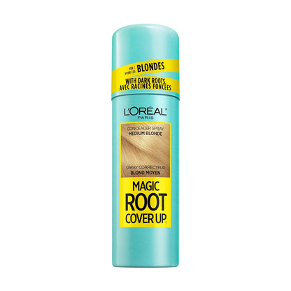L'Oreal Paris Magic Root Cover Up Gray Concealer Spray, Medium Brown, 2 Oz(Packaging May Vary)