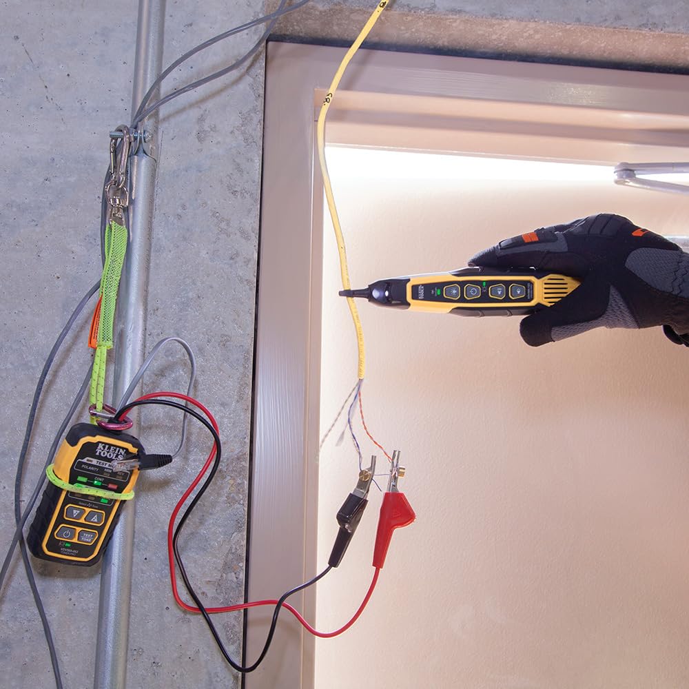 Buy now Klein Tools VDV500-123 Wire Tracer Tracing Probe with LED Work Light for Ethernet, Internet, Telephone, Speaker, Coax, Video, and Data Cables RJ45, RJ11, RJ12 at indiglob india