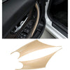 Jaronx 2PCS Door Handle Covers Compatible with BMW 3 Series 4 Series Driver Side &Passenger Side Door Pull Handle Covers (Compatible with BMW 320i,328i,330i,335i F30/F31 and 428i, 435i F32/F36)(Black) - Beige
