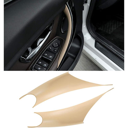 Jaronx 2PCS Door Handle Covers Compatible with BMW 3 Series 4 Series Driver Side &Passenger Side Door Pull Handle Covers (Compatible with BMW 320i,328i,330i,335i F30/F31 and 428i, 435i F32/F36)(Black)