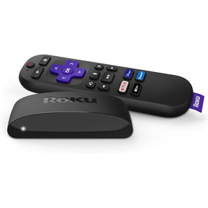 Roku Express 4K+ | Roku Streaming Device 4K/HDR with Voice Remote, Free & Live TV