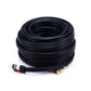 Monoprice 1.5ft Premium 2 RCA Plug/2 RCA Plug M/M 22AWG Cable - Black