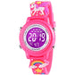 3D Cartoon Waterproof Kids Watches with Alarm - Best Toys Gifts for Girls Age 3-10