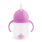 Buy now Munchkin Any Angle Sippy Cup for Toddlers, Spill Proof Weighted Straw Cup with Transition Handles for Babies 6 Months and Up, 7 Ounce, Blue at indiglob india