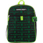 BIOWORLD Boys' Minecraft Creeper Youth 5 Piece Backpack Set, Green, One Size - My Store