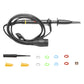 Buy now Hantek PP80B 2pcs Oscilloscope Scope Clip Probe 1x:10x Oscillograph Rapier 80MHz Default at indiglob india