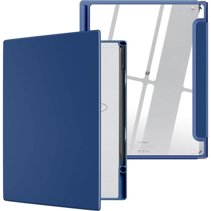 Case for Remarkable 2 Paper Tablet with Pen Holder for Remarkable2 10.3" 2020 Release, Hard Back Shell Protective Book Folio Cover,Black Folio