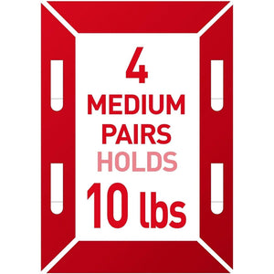 3M Command Picture Hanging Strips, 4 pairs hold 12 lbs, Hang Damage-Free, Create Gallery Walls, 12 Pairs (24 Strips, Value Pack, Hangs 3-6 frames (17204-12ES)