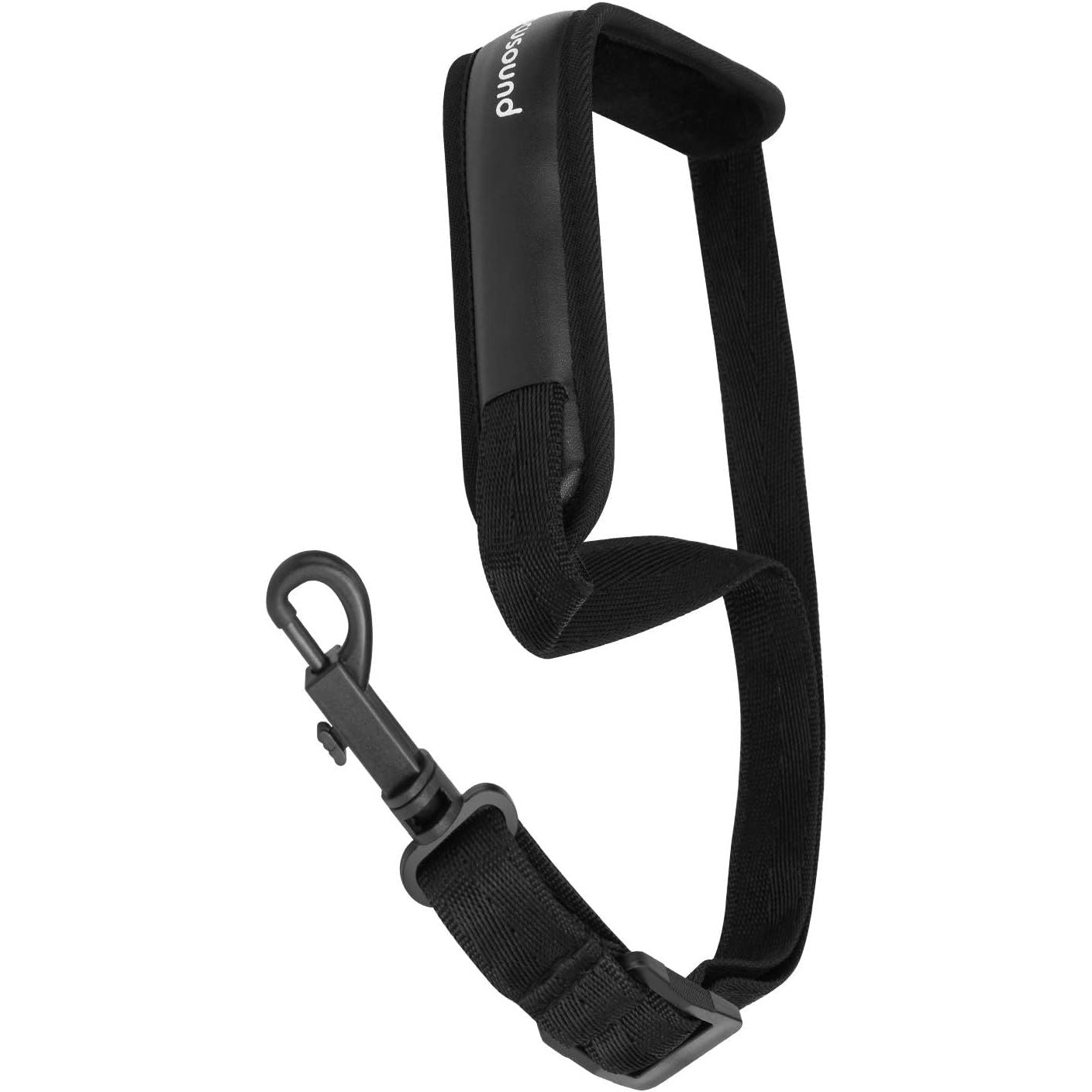 Focusound Upgraded Length Tenor Saxophone Neck Strap Soft Sax Leather Strap Padded for Alto and Tenor Saxophone