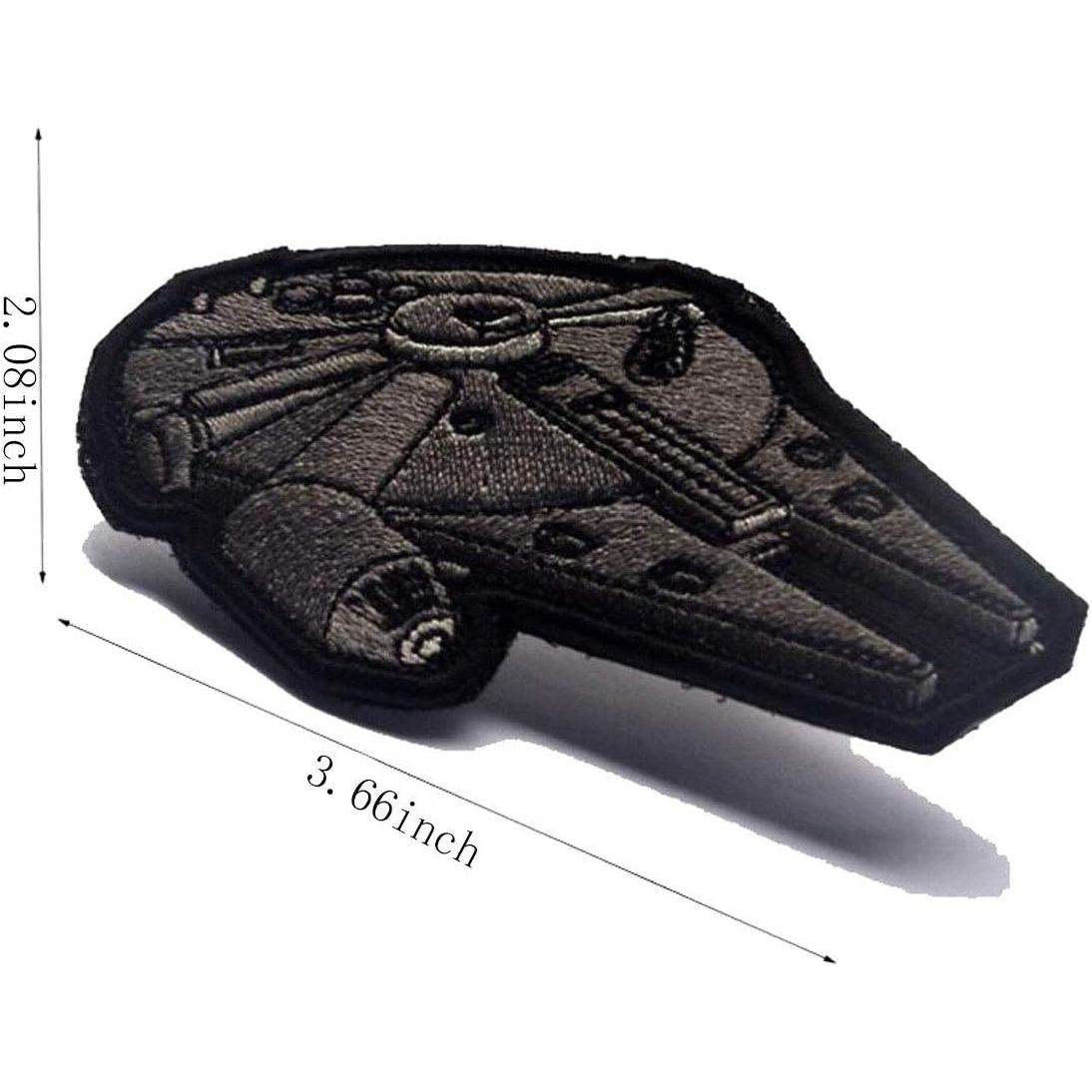 4 Pieces Embroidered Morale Hook and Loop Fastener Tactical Patches - My Store