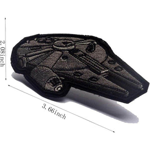 4 Pieces Embroidered Morale Hook and Loop Fastener Tactical Patches - My Store