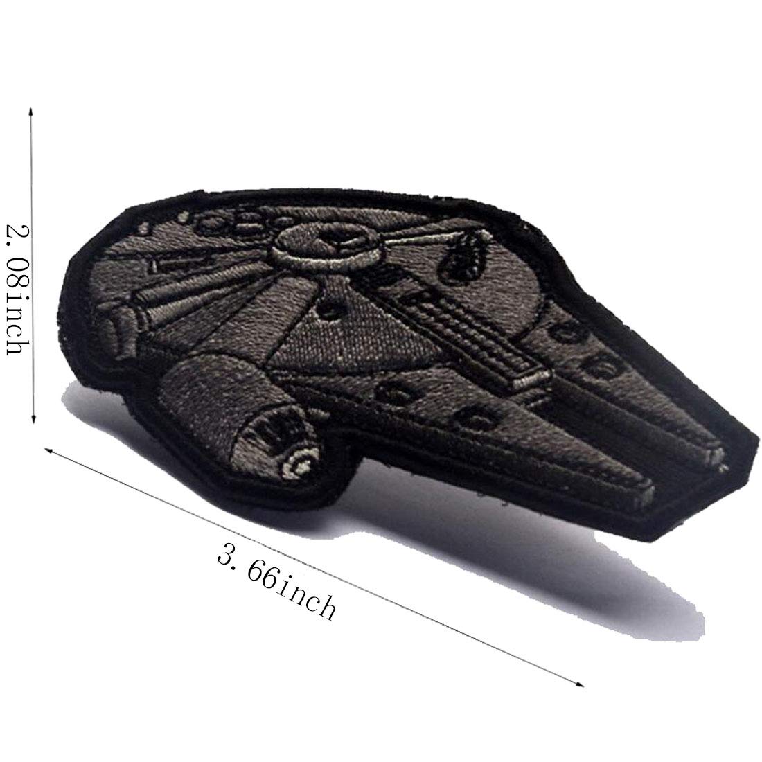 Buy now 4 Pieces Embroidered Morale Hook and Loop Fastener Tactical Patches at indiglob india