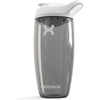 Promixx Pursuit Protein Shaker Bottle (24 oz) – Silent No-Ball Mixer, Leak-Proof Lid, BPA/BPS & Phthalate-Free ECOZEN – Easy-Clean Shaker Cup for Protein Shakes, Pre & Post-Workout Smoothies - Ceramic White