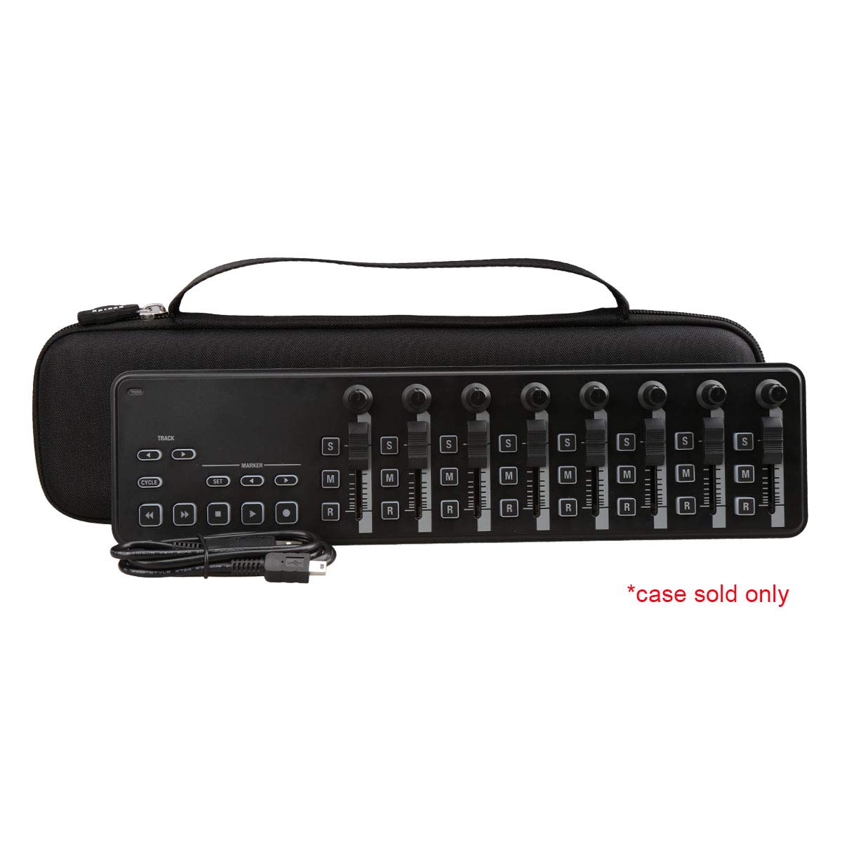 Buy now Aproca Hard Travel Protective Case compatible with KORG nanoKONTROL2 / NANOKEY2WH / nanoPAD2 Slim-Line USB Control Surface/MIDI Pads at indiglob india