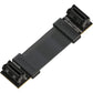 LINKUP - Flexible SLI Bridge GPU Cable Extreme High-Speed Technology Premium Shielding 85 ohm Design for NVIDIA GPUs Graphic Cards | NOT Compatible with AMD or RTX 2000/3000 GPU - [8 cm]