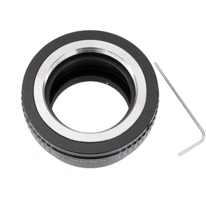 Fotasy Adjustable M42 Lens to Fuji X Adapter, 42mm Screw Mount Lens to X Mount Adapter Compatible with Fujifilm X-Mount X-Pro1 X-Pro2 X-E1 X-E2 X-E3 X-A5 X-M1 X-T1 X-T2 X-T3 X-T10 X-T20 X-T30 X-H1