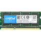 Crucial 4GB Single DDR3/DDR3L 1600 MT/S (PC3-12800) Unbuffered SODIMM 204-Pin Memory - CT51264BF160B