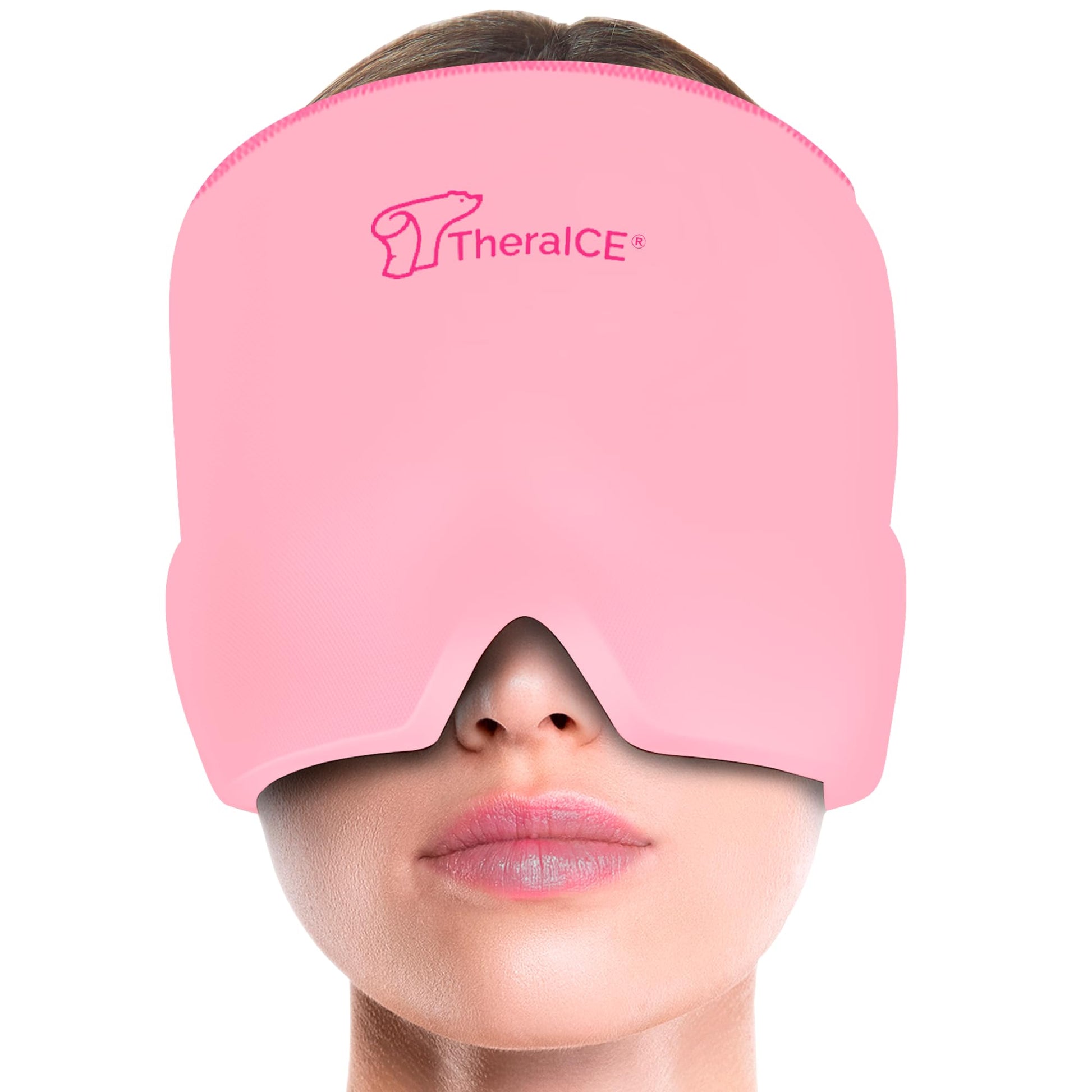 Buy now TheraICE Headache Relief Cap, Migraine Ice Pack Mask Products, Women Cooling Gel Hat, Face Cold Compress Head Wrap for Her Stress. Great Birthday Gift for Mom, Sister, Grandma, Girlfriend, & Teacher at indiglob india