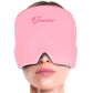 Buy now TheraICE Headache Relief Cap, Migraine Ice Pack Mask Products, Women Cooling Gel Hat, Face Cold Compress Head Wrap for Her Stress. Great Birthday Gift for Mom, Sister, Grandma, Girlfriend, & Teacher Compression 1 at indiglob india