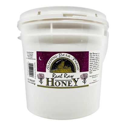 Buy now Raw Honey 1 Gallon Bucket- 12 Lbs. Pail Honey, Unfiltered, Unpasteurized, Unblended, Bulk, No Additives, Spreadable Creamy Honey from Our Beekeepers Hives at indiglob india