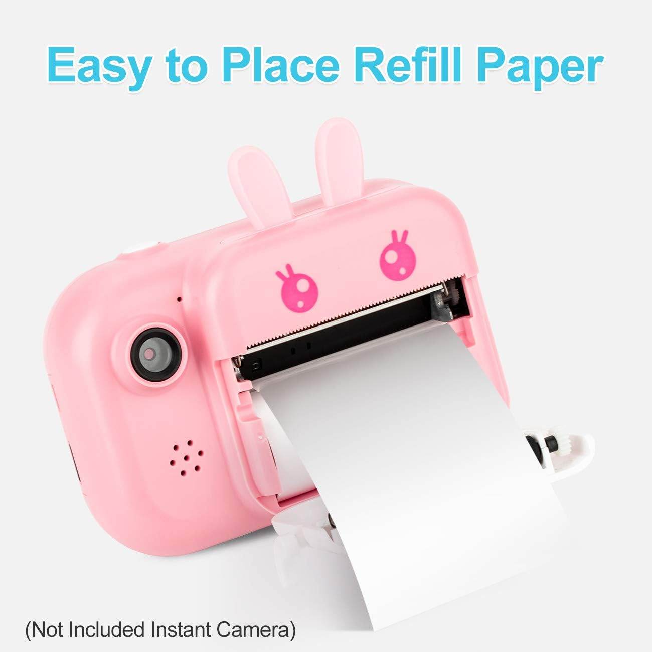 10 Rolls Print Paper for Kids Instant Print Camera Refill Print Paper Works with MINIBEAR VTech Kidizoom Camera,Thermal Paper Fit for Most Kids Instant Camera… - My Store