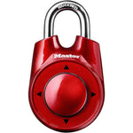 Buy now Master Lock Directional Combination Lock, Set Your Own Directional Lock, Combination Lock for Gym and School Lockers, 1500iD Colors May Vary at indiglob india