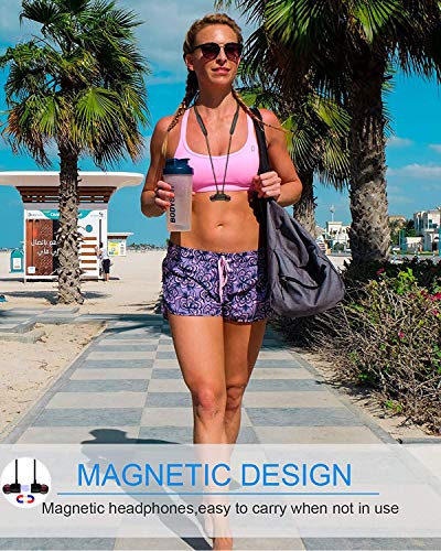 Buy now NANAMI Bluetooth Headphones Wireless Earbuds - Sports Magnetic Neckband Wireless Headsets, HiFi Stereo Deep Bass Updated Bluetooth 5.3 Earphones IPX7 Waterproof with Mic for Gym Running 24h Playtime at indiglob india