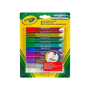 Buy now Crayola Glitter Glue, 9-Count at indiglob india