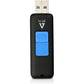 V7 2GB USB 2.0 Flash Drive with Retractable USB Connector - VF22GAR-3N, Black